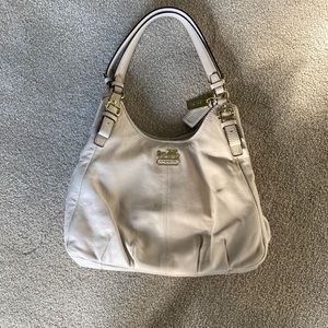 90’s Cream coach purse